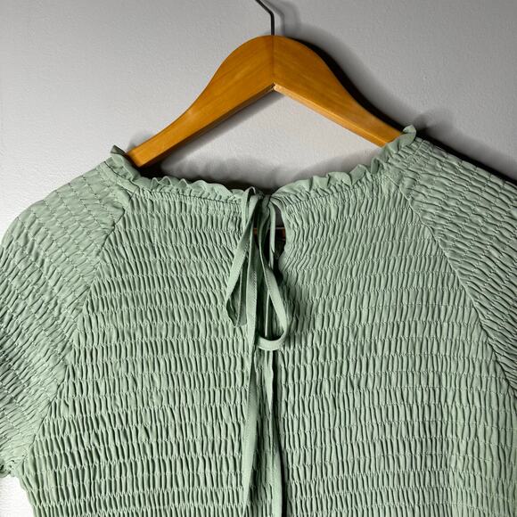 Jessakae Wandering Willoughby Ruffle Midi Dress Women's Large Fairy Milkmaid - Picture 7 of 10